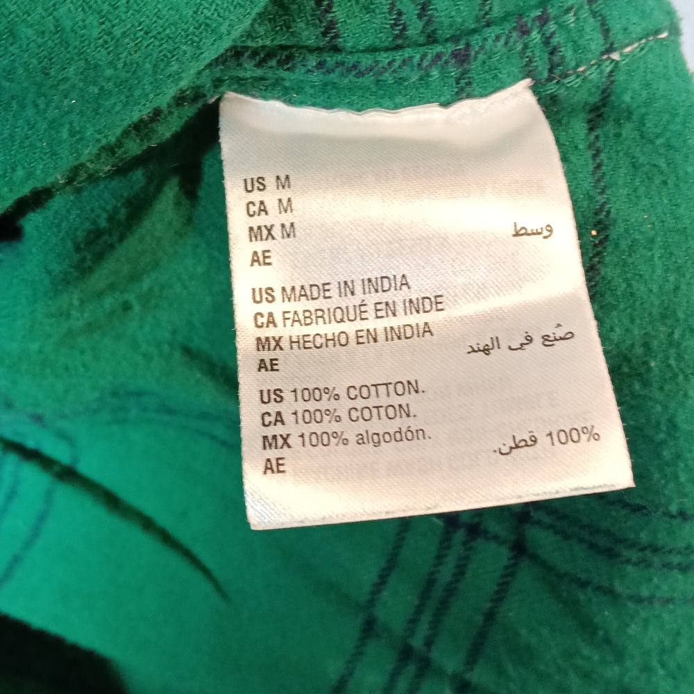 Style & Co. Emerald Green Plaid Button-Down Shirt - Picture 4 of 7